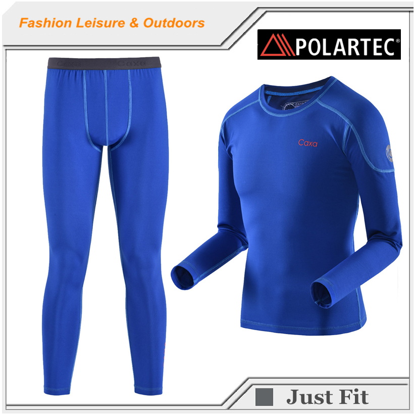 

Winter Men Long Johns Thicken Mens Thermal Underwear Sets Plus Velvet Warm Long John O-Neck Thermal Undershirts Trousers2016 New Polartec Br, Gray