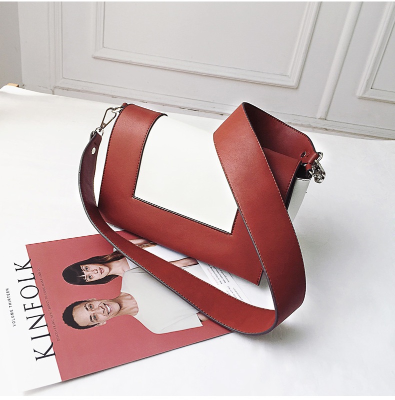 

High quality Designer crossbody bag Handbags Women PU Wide Shoulder straps Bags Women Shoulder Messenger Bag Day Clutch Purse bags