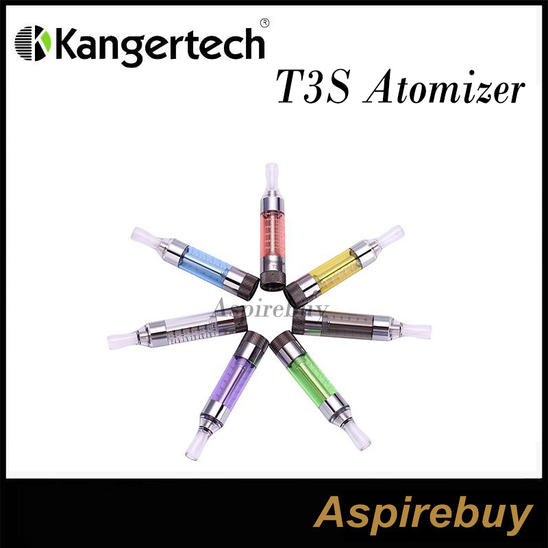 

100% Original Kanger T3S Atomizer T3 Tank update Clearomizer T3S Cartomizer Kangertech With Changeable Coil Kanger T3S Atomizer Kit