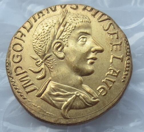 

Gordian III, Aureus, Rome, MS, Gold Coin