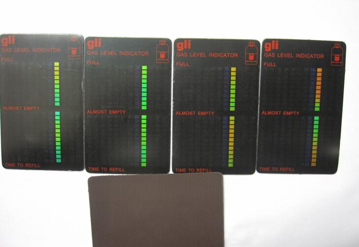 

new arrival Magnetic Gauge Caravan Bottle Propane Butane LPG Fuel Gas Tank Level Indicator Temperature meter