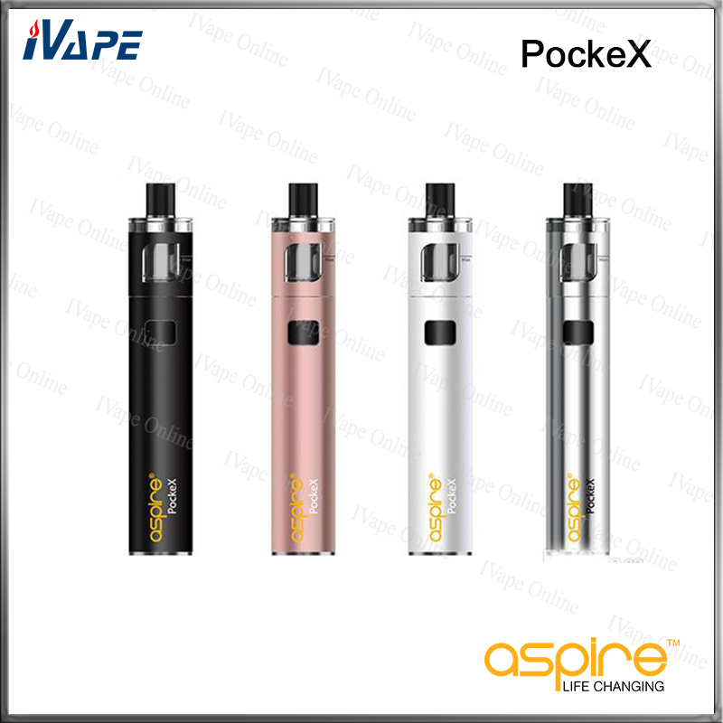 

100% Original Aspire PockeX Pocket AIO Kit All-in-One Device 2ml 1500mah Top Filling & Leak Proof With PockeX Coil 0.6ohm Replaceable