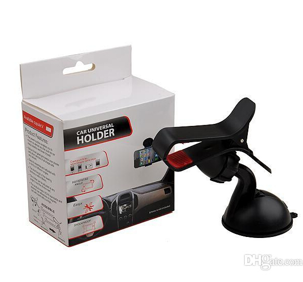 

Bionanosky 30PCS Universal Cellphone Car Mount Holder Windshield Desktop Bracket Holders For Cell Phone Smartphone Samsung iPhone 2 Colors, Black