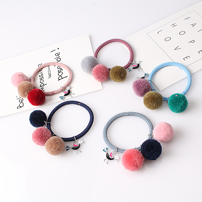 

Wholesale- M MISM Lob Bird Tie Gum for Hair Women Girls scrunchy Hair Accessories Headwear Rubber Band Headband Elastic Hair Band for Women, C2