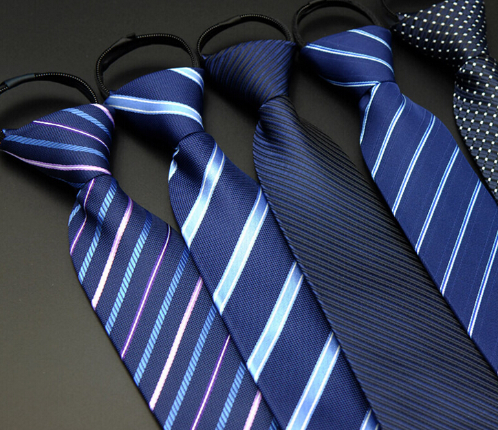 

Classic Mens Ties Top Quality 35 Styles Necktie Silk Polyester Tie Jacquard Woven Business Meeting Casual Neck Tie