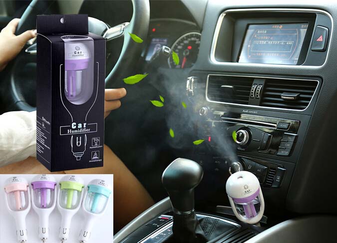 

Fashion New Mini Charging Portable Water Bottle Steam Humidifier Air Mist Diffuser Purifier Car Office Room
