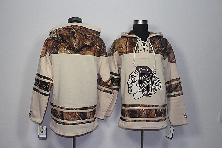 

Top Quality ! 2017 New Chicago Blackhawks Old Time Hockey Jerseys Blank No Name Number Camo Hoodie Pullover Sweatshirts Sport Winter Jacket, Beige