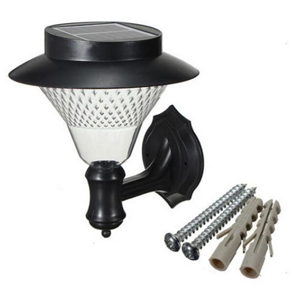 

Solar Power Led Outdoor Wall Lights Courtyard Outdoor Landscape Wall Sconces Lamp 6V 3W 16LED Wall Light for Garden Path