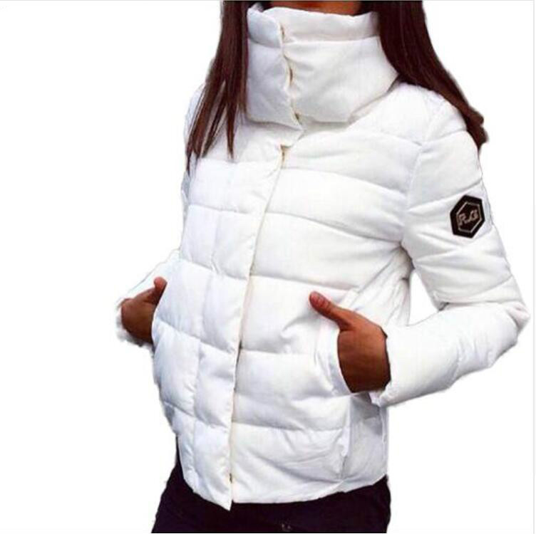 

New Autumn Winter jacket Women Coat Fashion Female Down jacket Women Parkas Casual Jackets Inverno Parka Wadded, Black