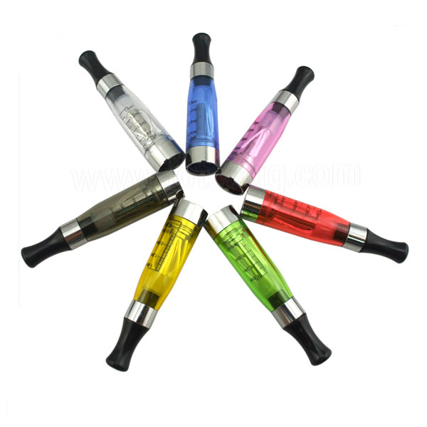 

E Cigarette CE4 Atomizer Cartomizer 1.6ml 2.4ohm Vapor Tank Black Round Tips CE4+ CE5 Atomiser DHL Free