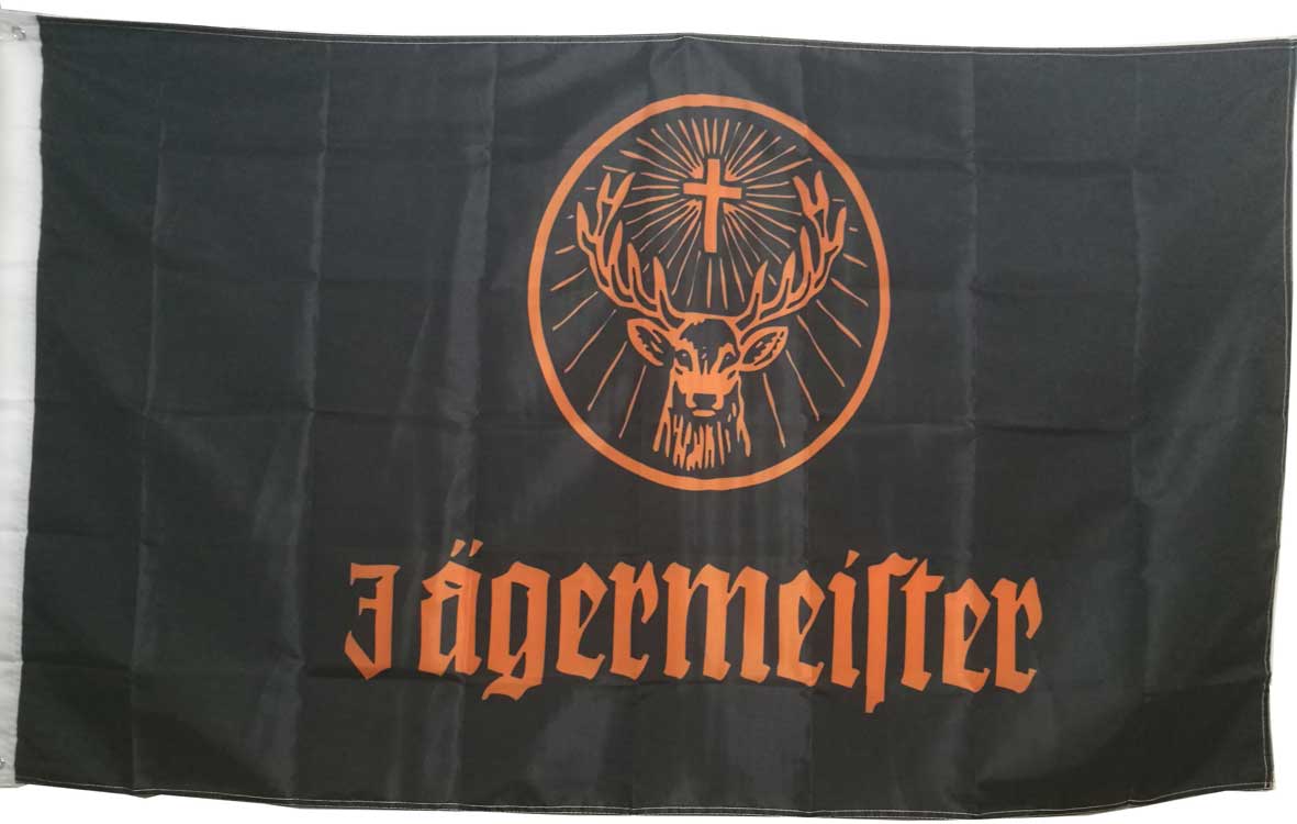 

Deer Head Flag Banner for Jagermeister Decorative Flags and Banners 3x5 feet