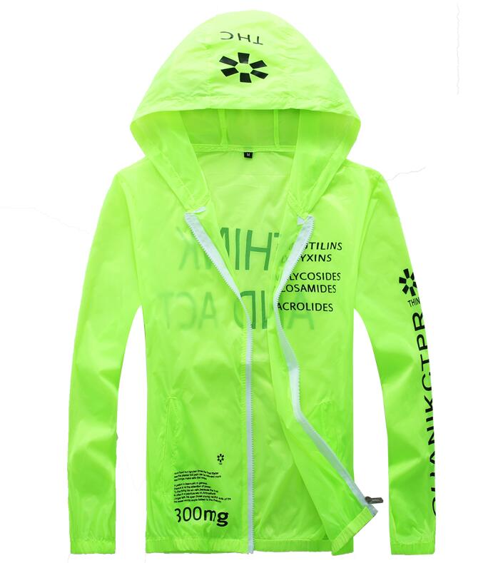 

Nummer new fashion menswear and womenswear jacket sunscreen clothing casual men and women outerwear printed thin style, 02