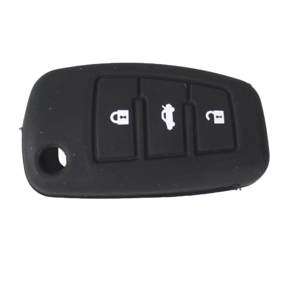 Garanti 100% 3 Boutons Silicone De Voiture À Distance Car Fob Clé Housse Pour Audi A6L Q7 TT R8 A3 A4L Livraison Gratuite