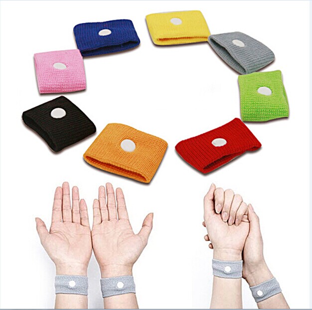 

2pcs/set Anti Nausea Waist Support Sports cuffs Safety Wristbands Carsickness Seasick Anti Motion Sickness Motion Sick Wrist Bands 0607010