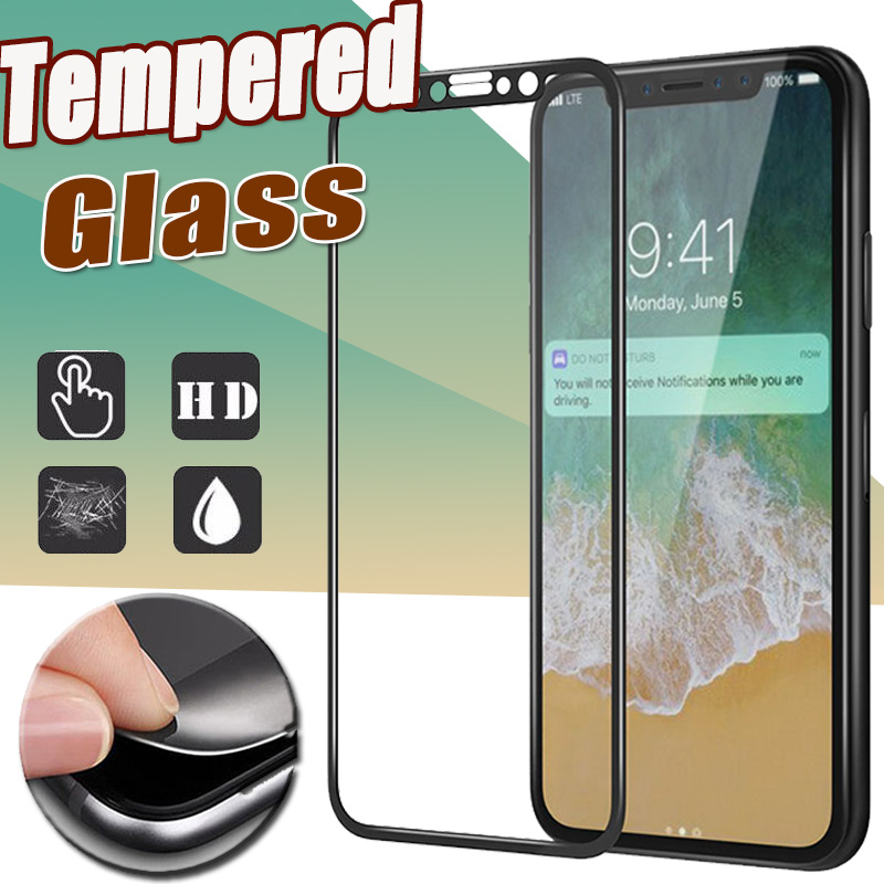 

Screen Protector For iPhone 14 Pro Max 13 Mini 12 11 XS XR X 8 7 6 Plus SE 3D Curved Carbon Fiber Full Explosion Tempered Glass Explosion Shield Flim Guard