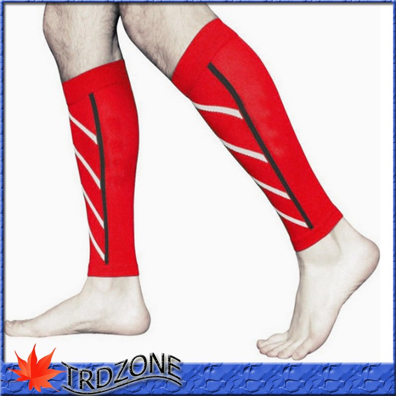 

Sports Leg Calf Leg Brace Support Stretch Sleeve Compression Exercise Unisex, White