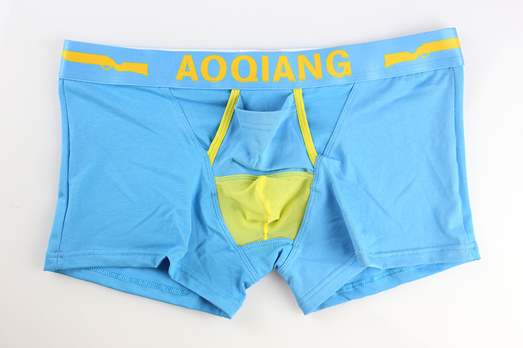 

#31 Wholesale Men's sexy underwear U bag low rise boxer shorts underpants cuecas calzoncillos free shipping, Red