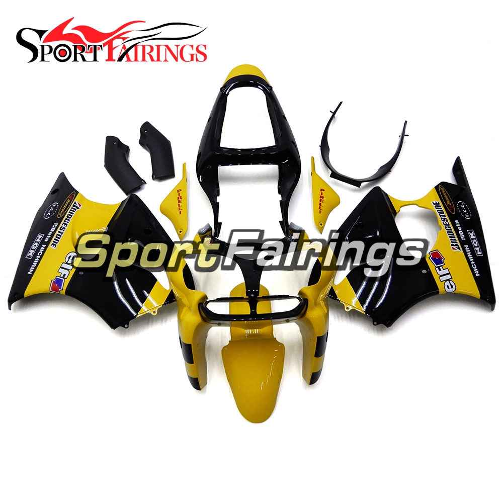 

Yellow Black Fairings For Kawasaki ZX6R 636 2000-2002 ABS Injection Plastic Motorcycle Full Fairing Kit Cowlings Bodywork Carenes, As pictures described