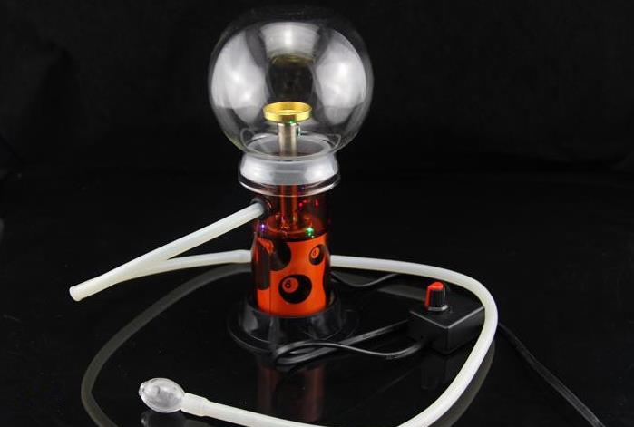 

Electric heating of tobacco evaporator----220v--Smoking Handle Pipes Smoking Pipes Hand Blown Recycler Best Oil Burner,Color random delivery