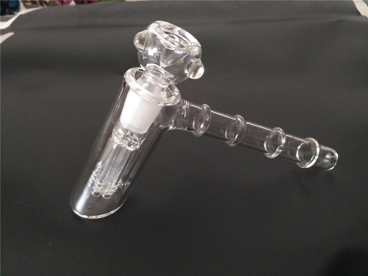 

glass hammer 6 Arm perc glass percolator bubbler glass water pipe matrix smoking pipes tobacco pipe bong bongs showerhead perc two functions
