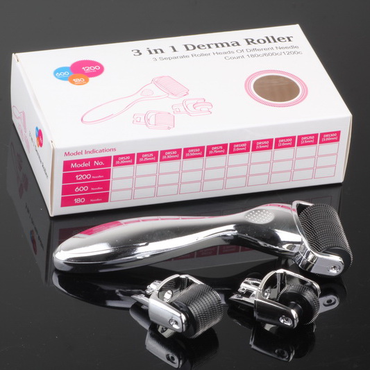 

High Quality Face and Body Care Microneedle Roller With Ce Approved 3 In 1 Micro Needle Roller Suppliers and Manufacturers