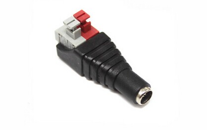 

new 2.1 x 5.5mm 12v male & female dc to clip terminal connector