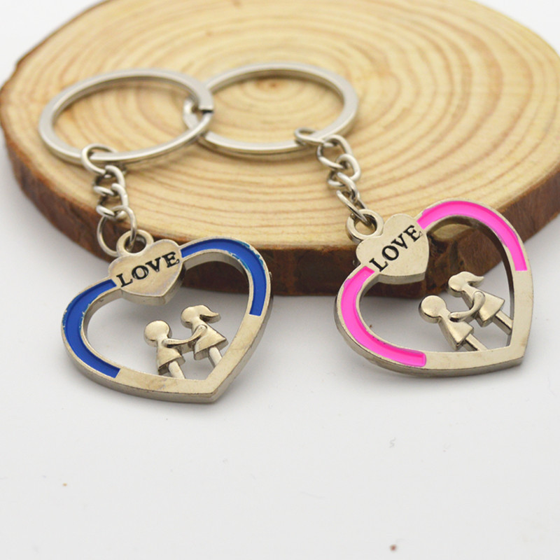 

Wedding Supplies Keychain Favors Lovers Key chain Holding Hands style Alloy Key Ring