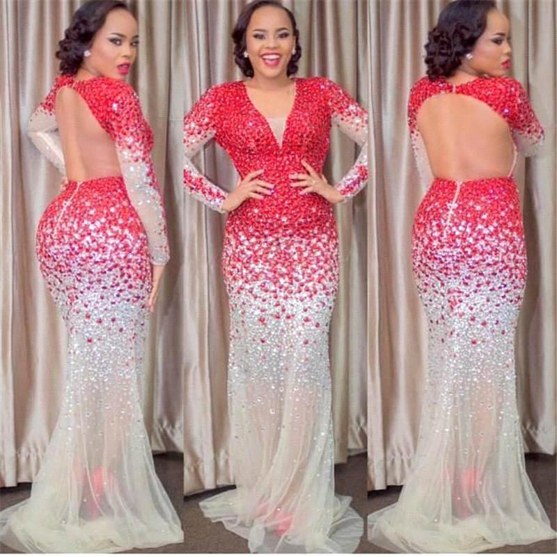 plus size rhinestone prom dresses
