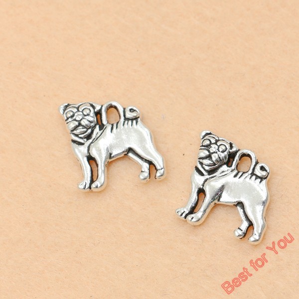 Hermoso Encanto Colgante Clip en Plata Tibetana Clip Encanto Galgo//Galgo Inglés Perro