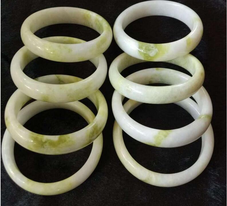 

Natural Lantian Jade Bangle Bracelet Wholesale Free Shipping 56-60mm, Black