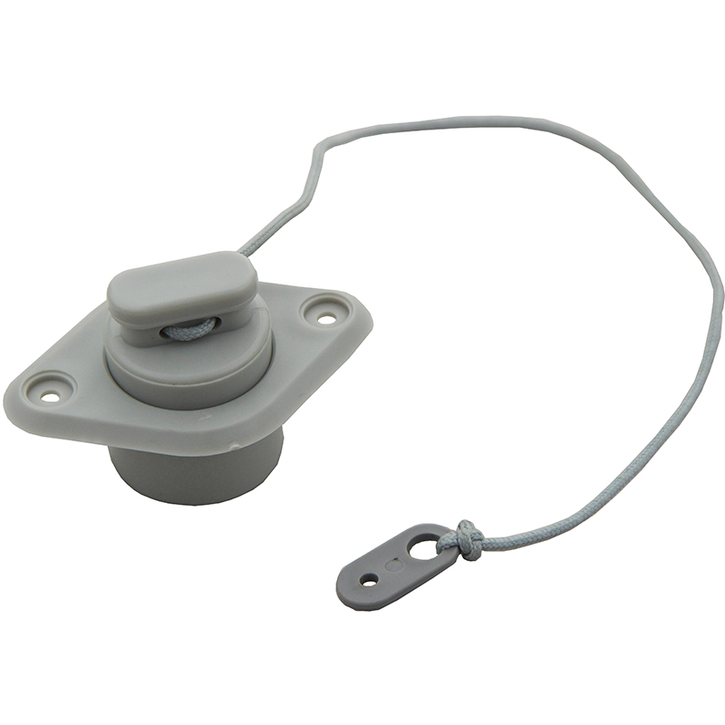 

4pcs New Grey PVC Scupper Plug Boat Drain Valve Cap for Kayak Inflatable Dinghy Speedboats