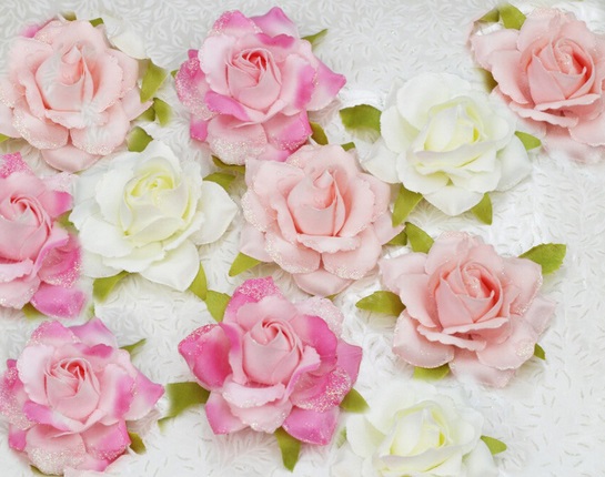 silk flowers for hair clips wholesale