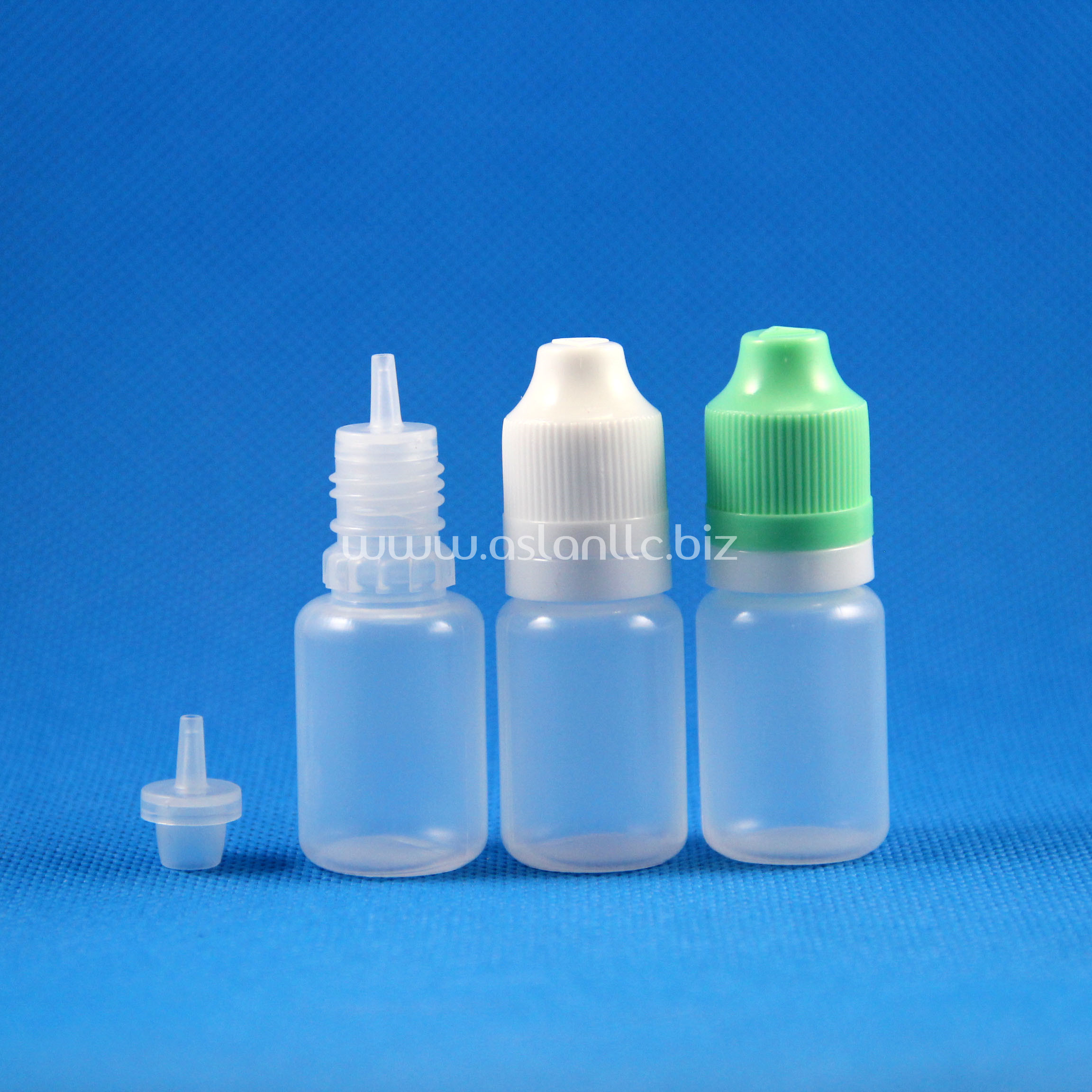 

100 Sets/Lot 10ml Plastic Dropper Bottles Tamper Evident Child Double Proof Caps Long Thin Needle Tips e Vapor Cig Liquid 10 mL