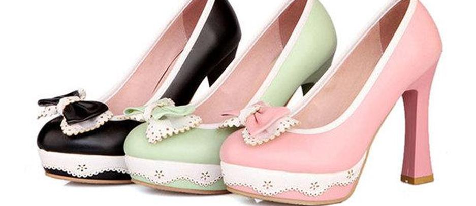2016 nouvelle princesse coréenne ute pompes chaussures imperméables avec des chaussures à semelle épaisse épais 017
