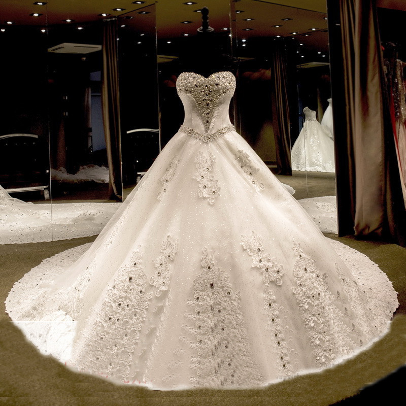 white and diamond dress