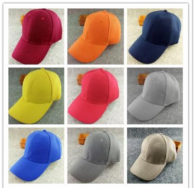 

Baseball Snapback Blank Cap Adjustable Thickening Pure Color Classic Working Advertising Women New Cotton Summer Sun Men Ladies Fitted Hat, Please choose color