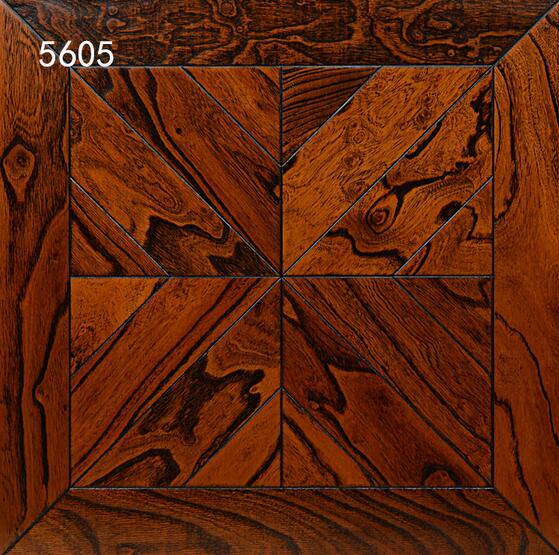 antique black color elm hardwood flooring engineered wood floor inner decoration wallpaper effect handmade square designed casette art parquet me-image-406030695