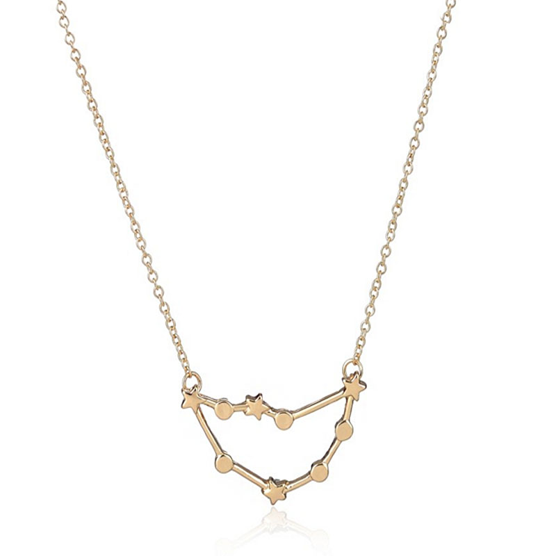 

Hot Selling New Capricorn Zodiac Astrology Pendants Necklace Constellation Jewelry Astrology Star Sign For December January Birthday