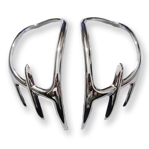 

Goldwing Fairing Mirror Back Accent Grilles Fit Honda GL1800 2001-2011