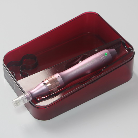 

Dr. Pen Derma Pen + 4pcs needle cartridge Electric Derma Dr.Pen Stamp Auto Micro Needle derma Roller derma stamp