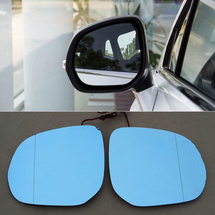 Auto parts For Peugeot 3008 Rearview Mirror Blue Glasses LED Turn Signal with Heating Free shipping-image-389460633