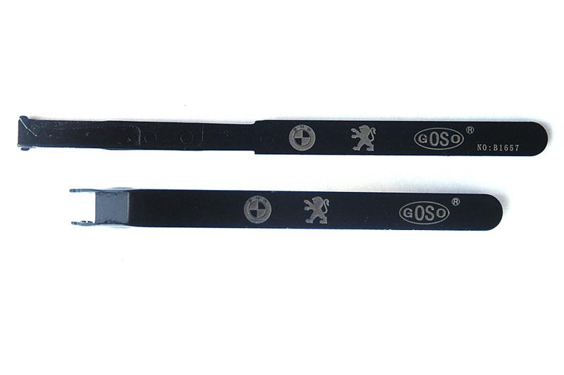 

Locksmith Supplies HU92 Inner Groove stainless steel car Lock Pick auto professional locksmith hand tool plastic box