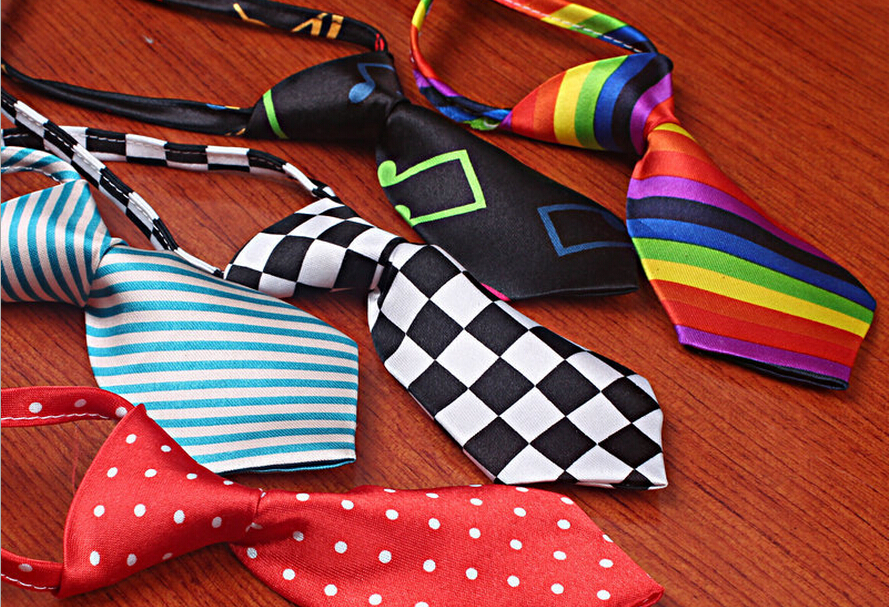 

100pcs Colorful Dog 100% cotton collar Ties Pet puppy Neckties Dog Bow Ties Pet Grooming Supplies