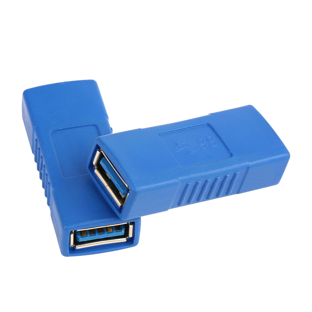 

ZJT54 High Speed F/F USB Extension Cable Connector Support USB 3.0 A type Female to Female Cable Adapter USB 2.0