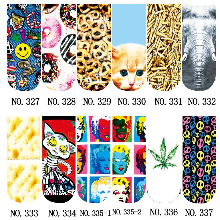 

Casual Women Fashion Low Cut Ankle Socks Cotton 3D Printed Lady Girls Soft Cartoon Slippers Sock Cosplay props 467 Patterns for chose gift