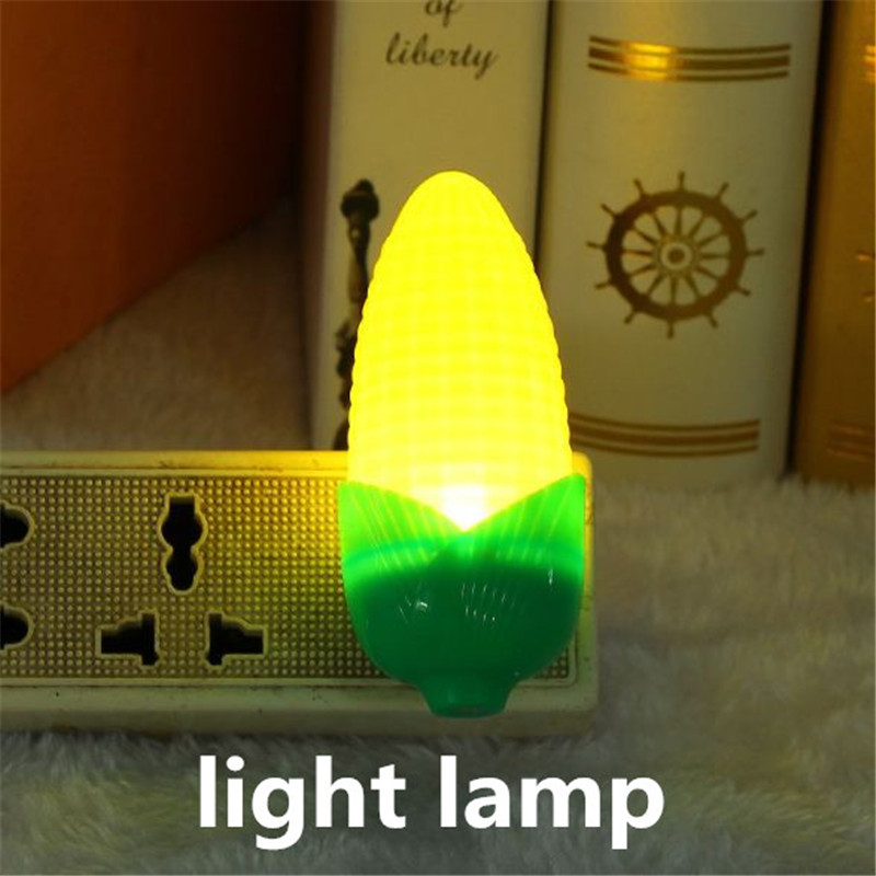 Prix usine maïs forme chambre lumières LED veilleuse lampe bébé chambre lumières en gros nouveauté lumières chevet alimentation lampe kid413
