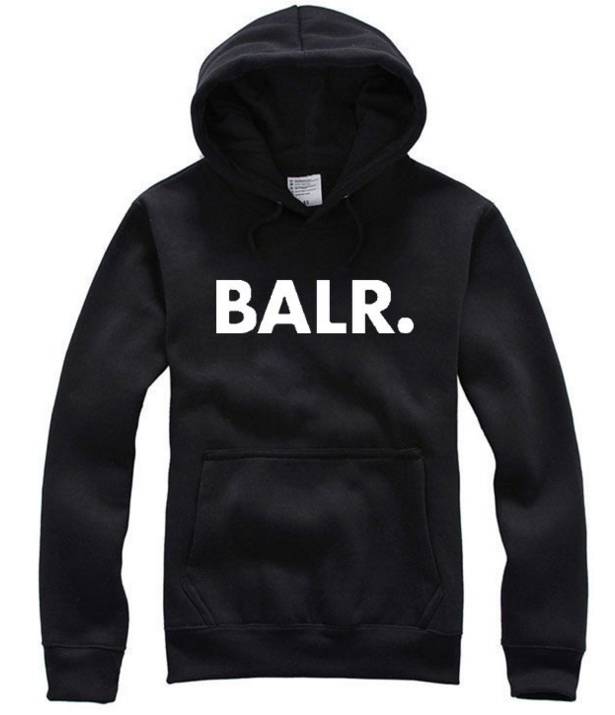 2017 Terry BALR Casual Unisexe Hoodies Sweat Cool Hip Pop Pull Hommes Sportwear Manteau Jogger Survêtement De Mode
