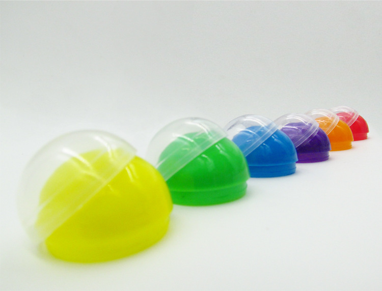 

Beauty Plastic Ball Mixed Color Soft Round Balls kids plastic capsule for outdoor toys Free Shipping