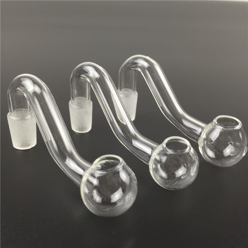 

10mm male glass oil burner pyrex pipe for oil rigs bongs cheap hand oil burners tube for smoking