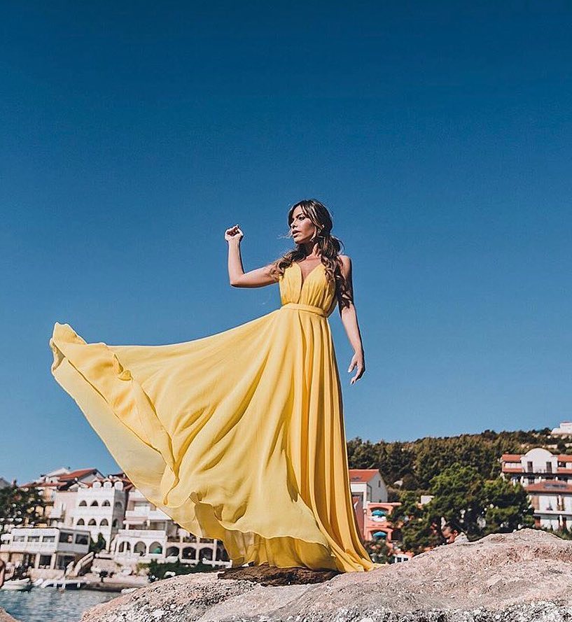 

Yellow Long Prom Dresses for Girls Spaghetti Straps Ruched Dress for Graduation Cheap Party Dresses A-Line vestido de festa, Black